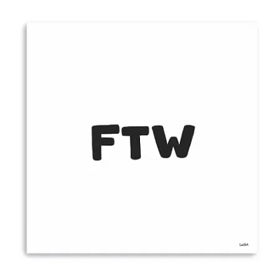 Lumaprints Xennials V Giclee Canvas Art In Black