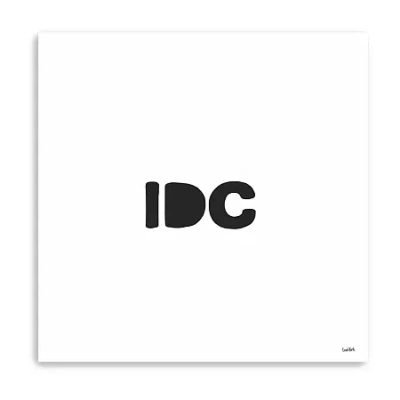 Lumaprints Xennials Xi Giclee Canvas Art In Black