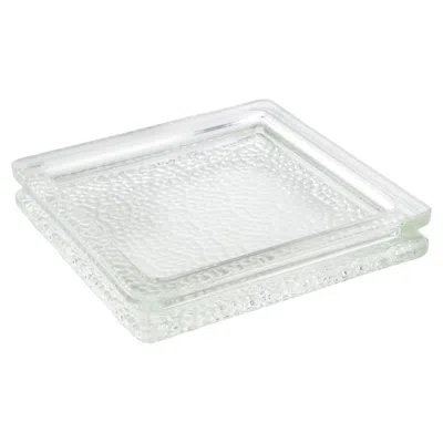 Pre-owned Lumax Le Corbusier For  Mid-century Modern Glass Catchall Bowl, Circa 1950 In Gray