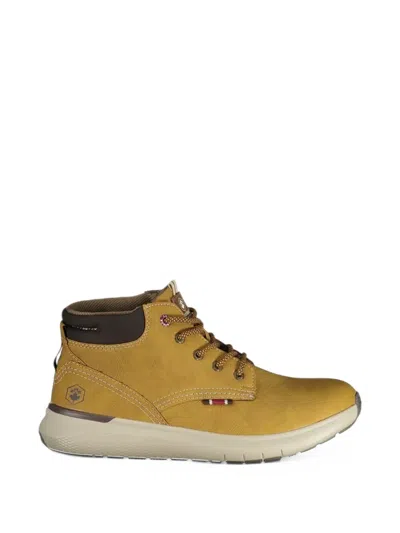 Lumberjack Lace-up Ankle Boots In Gold