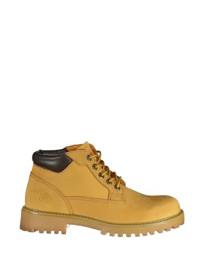 Lumberjack Lug-sole Chukka Work Boots In Yellow