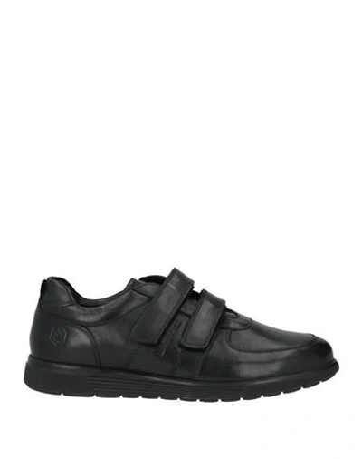 Lumberjack Man Sneakers Black Size 7 Leather