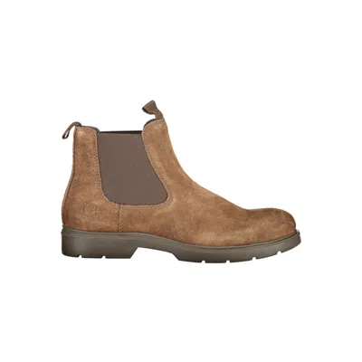 Lumberjack Marrone Leather Men Ankle Men's Boot In Brown
