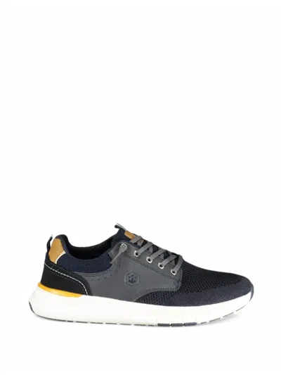 Lumberjack Panelled Mesh Sneakers In Multi