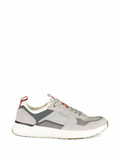 Lumberjack Panelled Mesh-detail Sneakers In Multi
