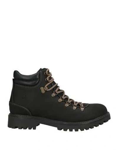 Lumberjack Urbanature Man Ankle Boots Black Size 9 Leather