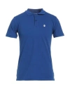Lumberjack Urbanature Man Polo Shirt Blue Size S Cotton In Blue