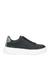 Lumberjack Woman Sneakers Black Size 7 Leather In Black