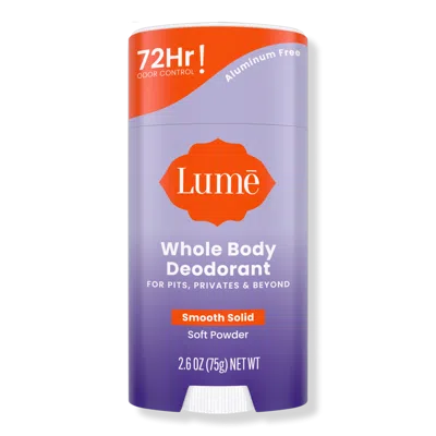 Lume Whole Body Deodorant Smooth Solid - Soft Powder