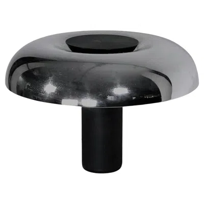 Pre-owned Lumenform Table Lamp Mod. "circa," Italy 1970s In Black