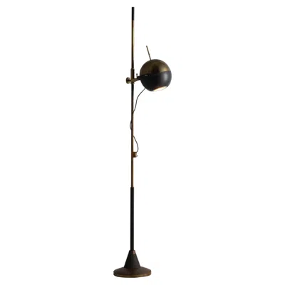 Pre-owned Lumi Floor Lamp By Oscar Torlasco For  In Black