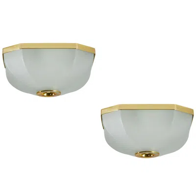 Pre-owned Lumi Flush Mount Ceiling Lights By  In Transparent