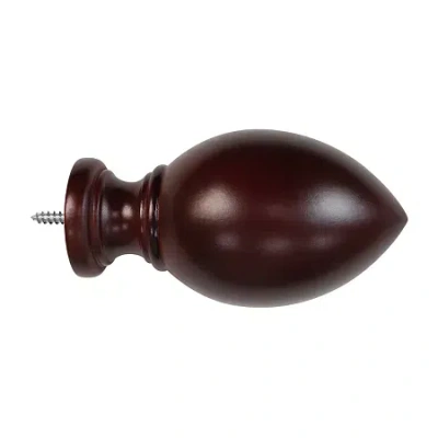 Lumi Home Furnishings 2-pc. Finials In Brown