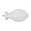 Lumi Home Furnishings Bullet Finial 2-pc. Finials In White