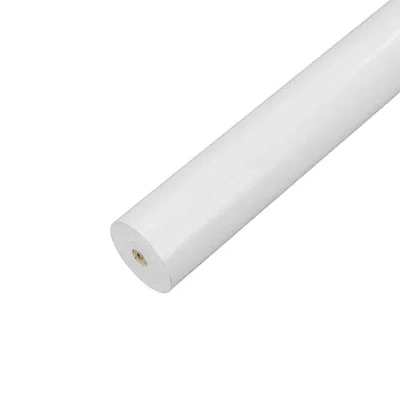 Lumi Home Furnishings Smooth 1 3/8 In Curtain Rod In White
