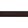 Lumi Home Furnishings Wood 1 3/8 In Curtain Rod In Brown