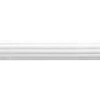 Lumi Home Furnishings Wood 1 3/8 In Curtain Rod In White