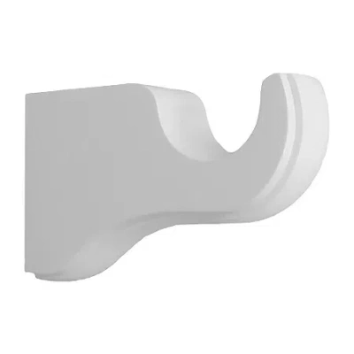 Lumi Home Furnishings Wood 3-pc. Curtain Rod Brackets In White