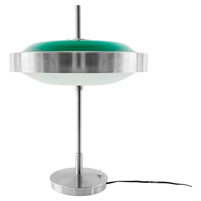 Pre-owned Lumi Mid-century Modern Table Lamp By Oscar Torlasco – Italy 1960 In Transparent
