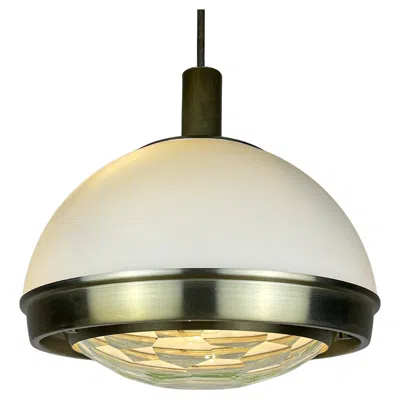 Pre-owned Lumi Pendant Lamp By Pia Guidetti Crippa For , Italy 1960s In Sand