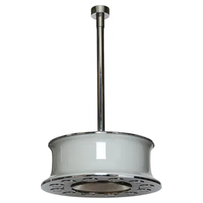 Pre-owned Lumi Pia Guidetti Crippa For  Ceiling Suspension, Italy Circa 1960s In Transparent