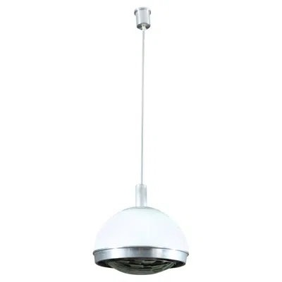 Pre-owned Lumi Pia Guidetti Crippa, Pendant Lamp, Prod. 1960s Enlightenment In Transparent