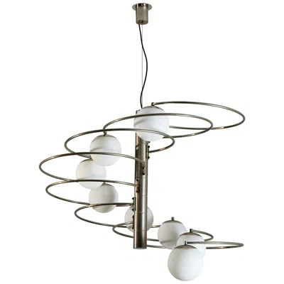 Pre-owned Lumi Suspension Light By Pia Guidetti Crippa For  In Transparent