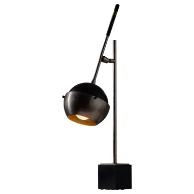 Pre-owned Lumi Table Lamp By Oscar Torlasco For  In Black