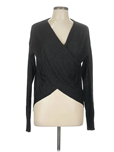 Pre-owned Lumiere Cardigan Sweater In Black