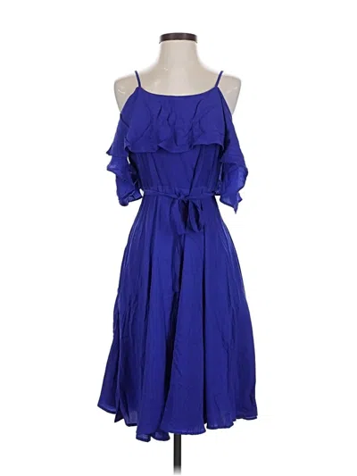 Pre-owned Lumiere Casual Dress In Blue