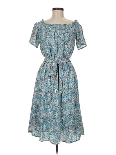 Pre-owned Lumiere Casual Dress In Blue