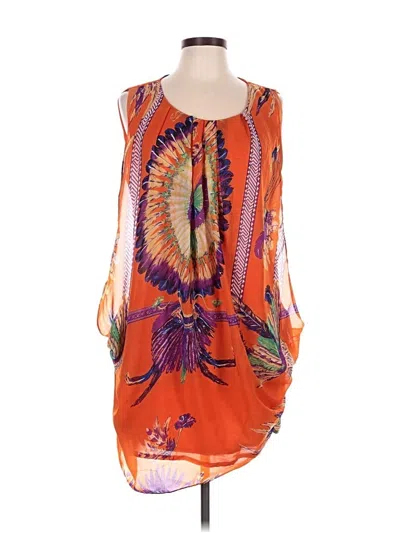 Pre-owned Lumiere Casual Dress In Orange