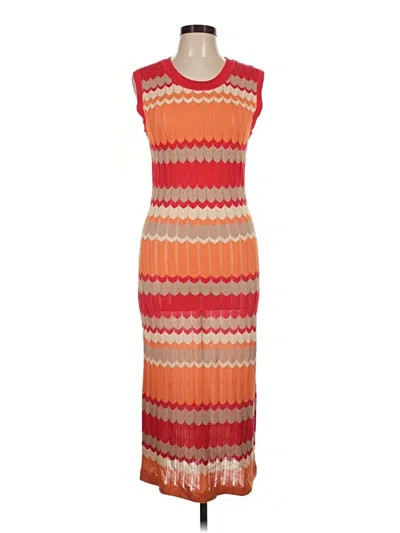 Pre-owned Lumiere Casual Dress In Orange