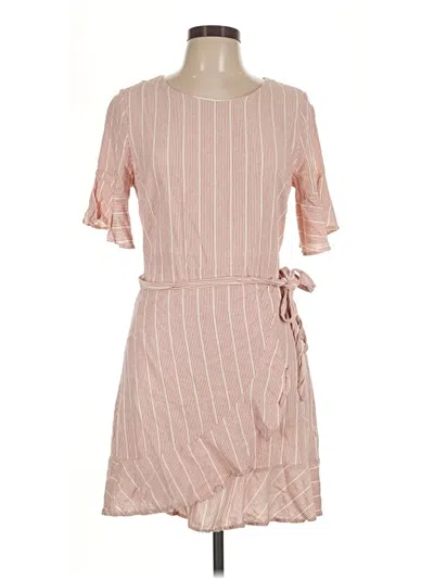Pre-owned Lumiere Casual Dress In Pink