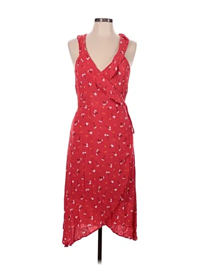 Pre-owned Lumiere Casual Dress In Red