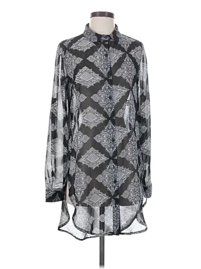 Pre-owned Lumiere Casual Dress In Silver