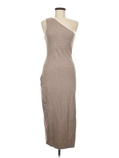 Pre-owned Lumiere Casual Dress In Tan