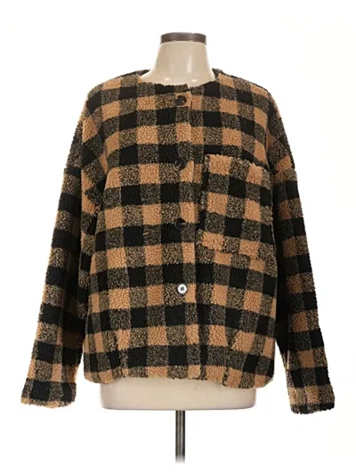 Pre-owned Lumiere Coat In Brown
