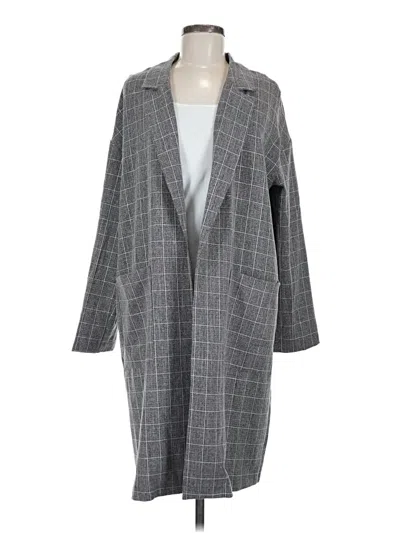 Pre-owned Lumiere Coat In Gray