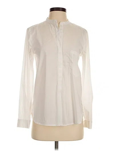 Pre-owned Lumiere Long Sleeve Blouse In Ivory