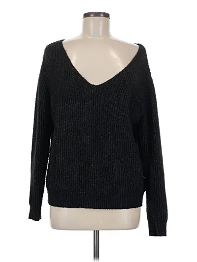 Pre-owned Lumiere Pullover Sweater In Black