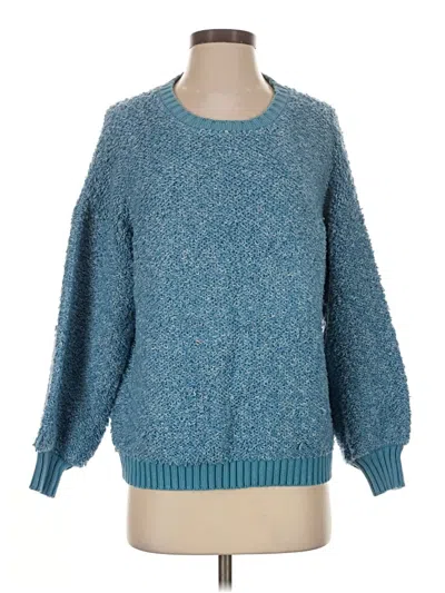 Pre-owned Lumiere Pullover Sweater In Blue