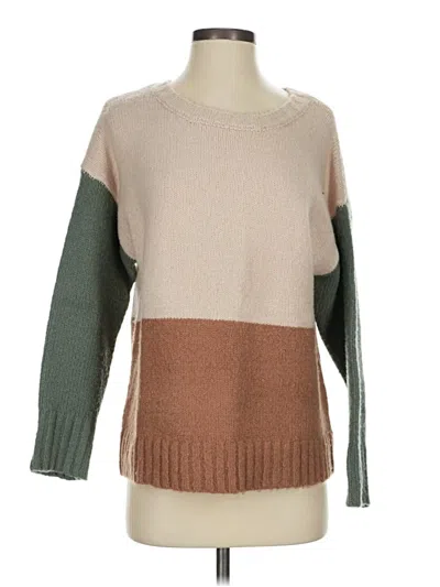 Pre-owned Lumiere Pullover Sweater In Brown