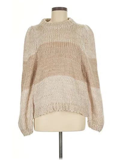 Pre-owned Lumiere Pullover Sweater In Brown