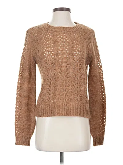 Pre-owned Lumiere Pullover Sweater In Brown