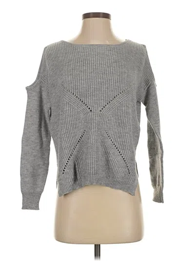 Pre-owned Lumiere Pullover Sweater In Gray