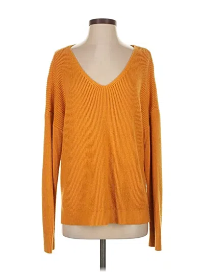 Pre-owned Lumiere Pullover Sweater In Orange