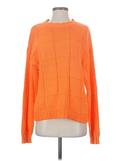 Pre-owned Lumiere Pullover Sweater In Orange