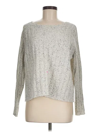 Pre-owned Lumiere Pullover Sweater In Silver