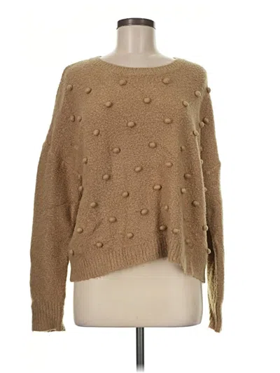 Pre-owned Lumiere Pullover Sweater In Tan